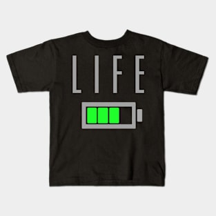 Charging life. Kids T-Shirt